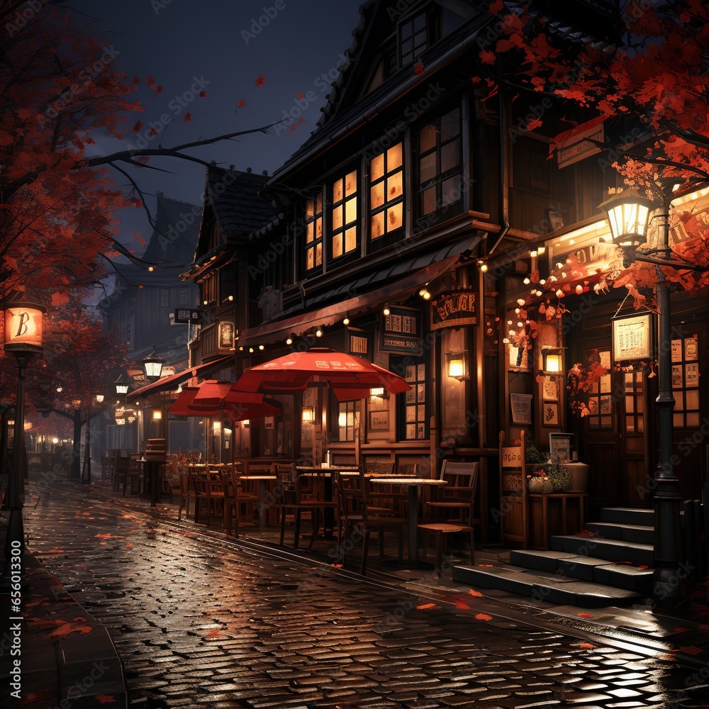 Fototapeta premium A beautiful environment of the world during rainy season
