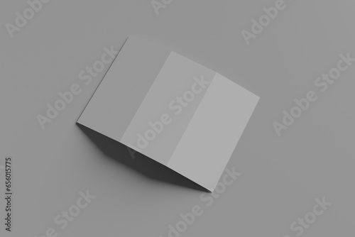 trifold brochure mockup