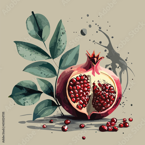 Yalda Night - Pomegranate's Brilliance