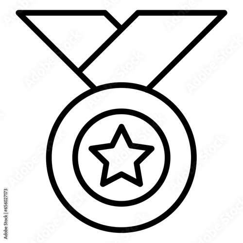 Outline Medal icon