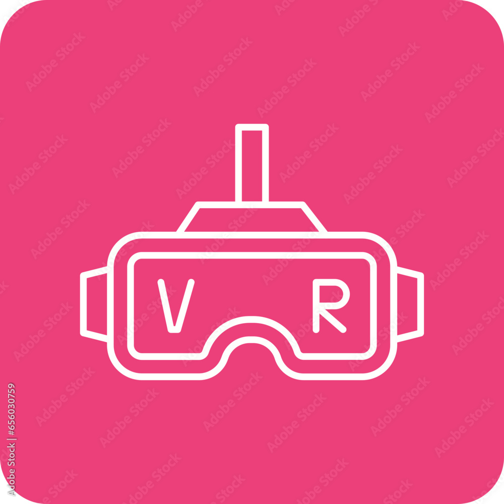 VR Glasses Icon VR Glasses Icon