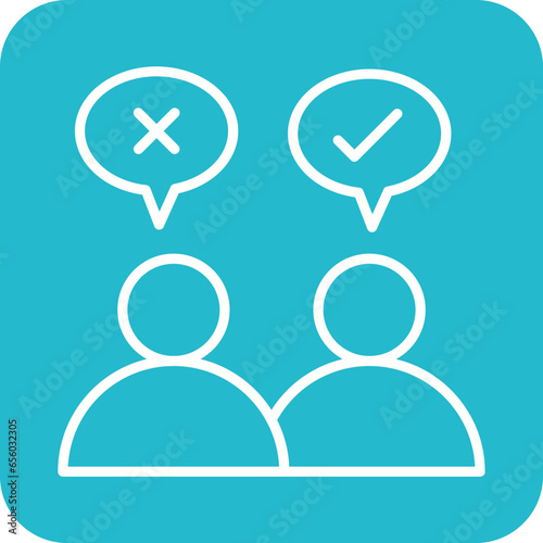 People Disagree Icon