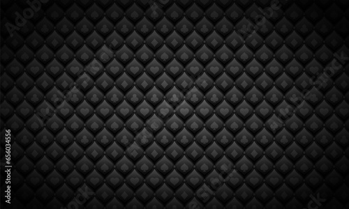 Black background for Poker/Casino. Vector template for your design.