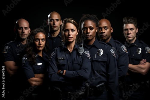 Group of Police Officers.