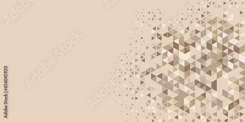  Abstract Triangle colorful background or wallpaper with polygons, triangles or concave geometrical shapes with Copy space soft color