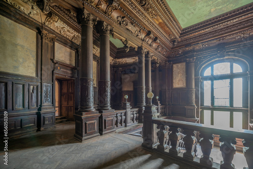 Haunted Abandoned Baroque-Classical Palace: A Spine-Tingling Tale of Eerie Elegance and Ghostly Grandeur