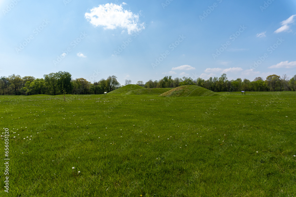 Hopewell Culture National Historical Park With Earthworks And Burial hopewell-culture-national-historical-park-with-earthworks-and-burial
