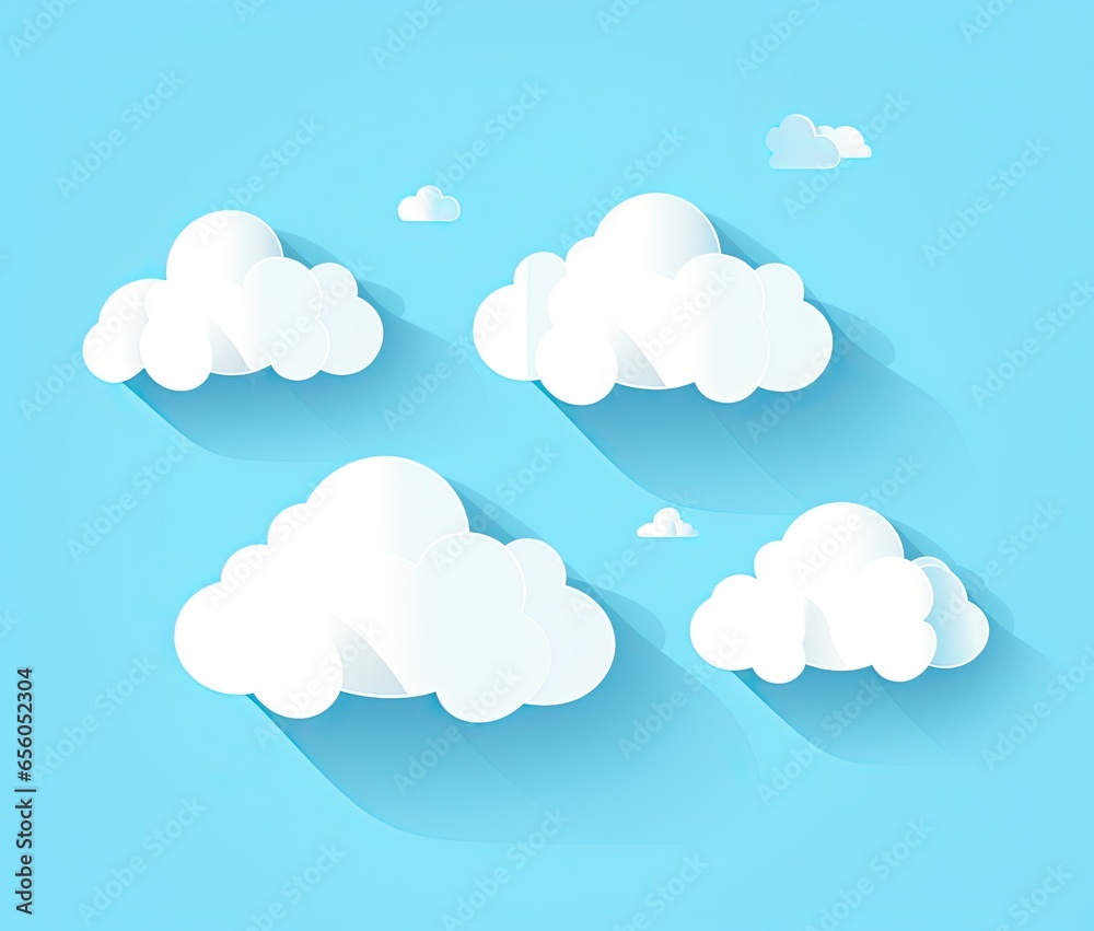 Cloud vector illustration Cloud vector illustration