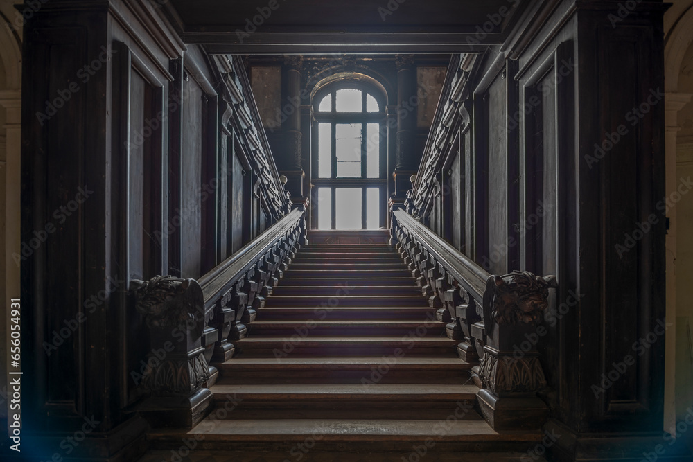 Haunted Abandoned Baroque-Classical Palace: A Spine-Tingling Tale of Eerie Elegance and Ghostly Grandeur Haunted Abandoned Baroque-Classical Palace: A Spine-Tingling Tale of Eerie Elegance and Ghostly Grandeur