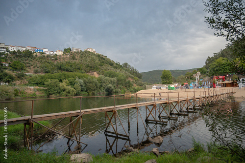 Paisagem da região de Penacova, distrito de Coimbra, Portugal
