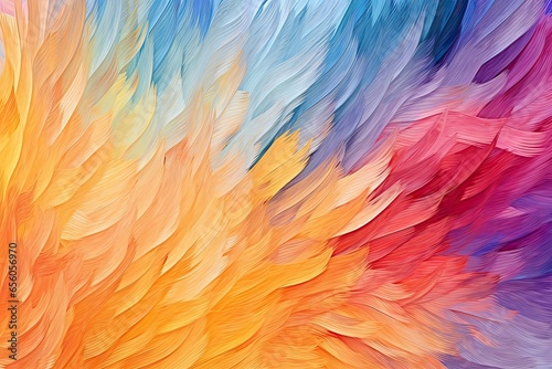 Wallpaper Mural Colorful Abstractions: A Harmonious Melange of Hues Intertwining on the Background, generative AI Torontodigital.ca