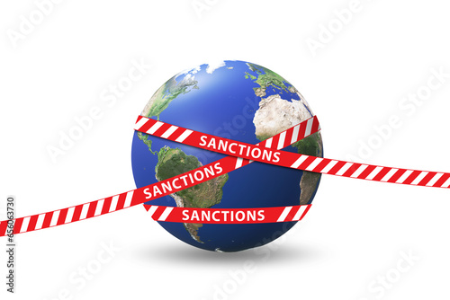Concept of global political and economic sanctions