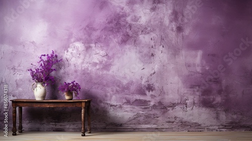 Lavender Stucco Wall Texture Background