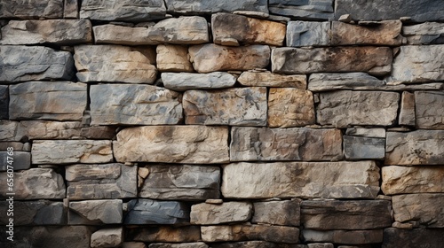 Gray Stone Wall Texture Background