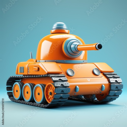 tank objects and characters made in 3D style. Button Icons Graphic Resources