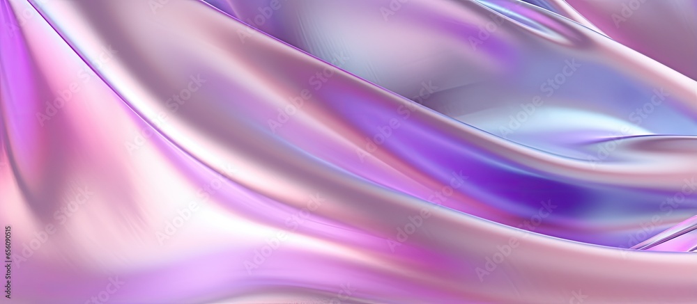 Abstract futuristic holographic pastel metallic background for disco and techno events Abstract futuristic holographic pastel metallic background for disco and techno events
