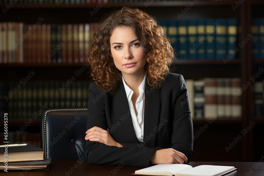 Portrait of an attractive business woman. Ai generative. Portrait of an attractive business woman. Ai generative.