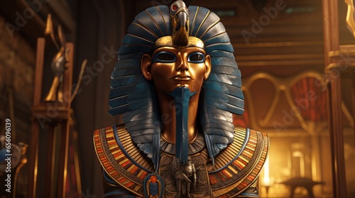 Ra - The egyptian god of the sun.generative ai 