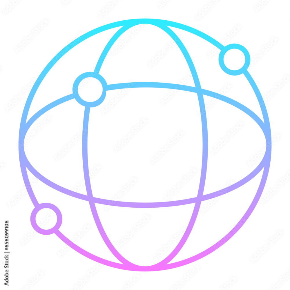 Network Gradient Icon