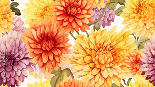 chrysanthemum flowers © Astanna Media