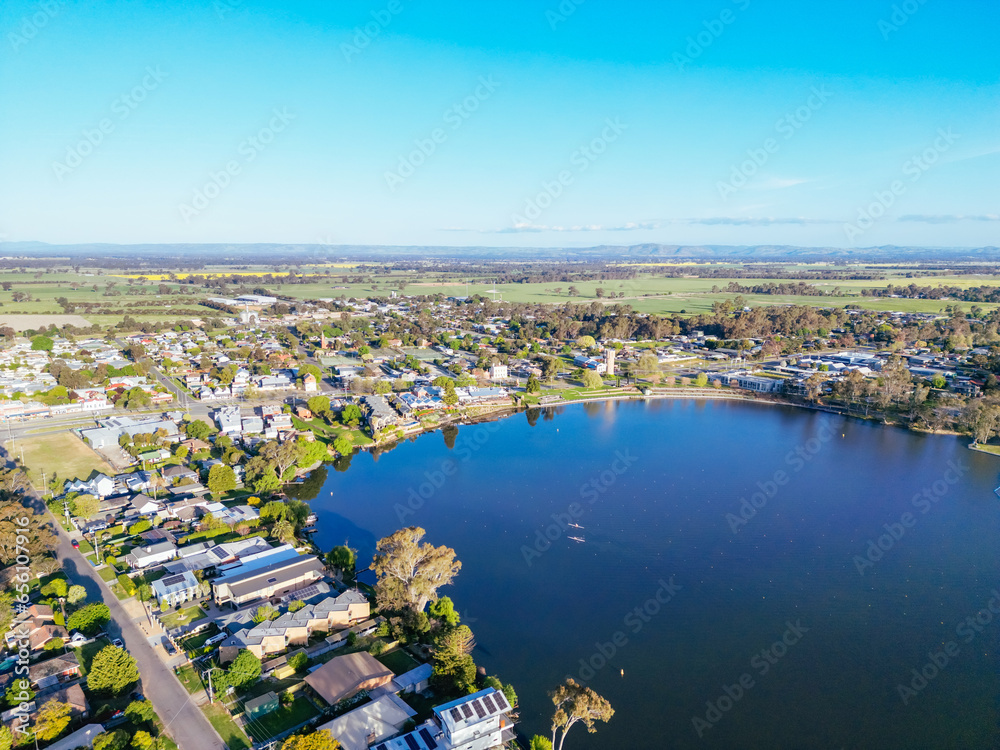 Nagambie Town Views in Australia