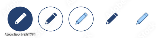 Pencil icon vector. pen sign and symbol. edit icon vector