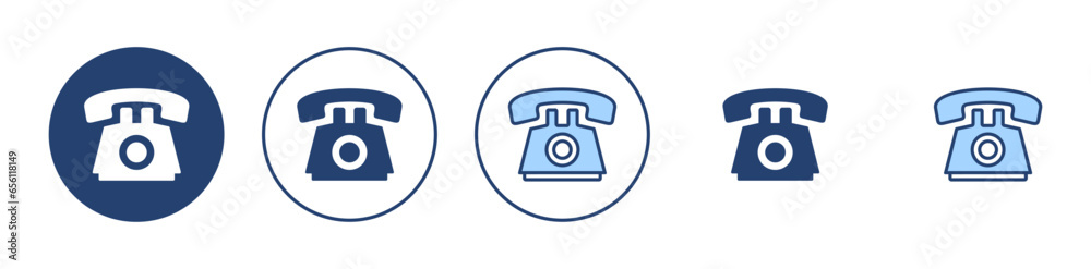 Telephone icon vector. phone sign and symbol Telephone icon vector. phone sign and symbol