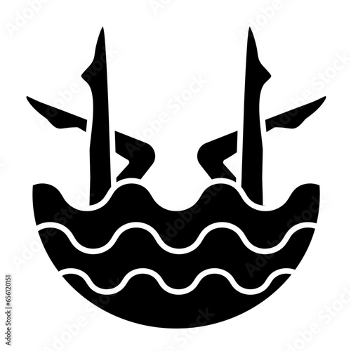 Synchronized Swimming Icon