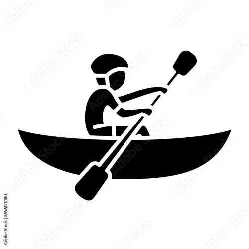 Canoeing Icon