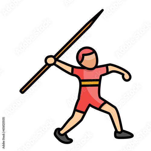 Javelin Throw Icon