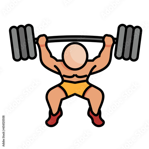 Weightlifting Icon