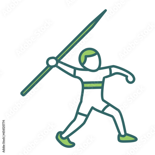 Javelin Throw Icon