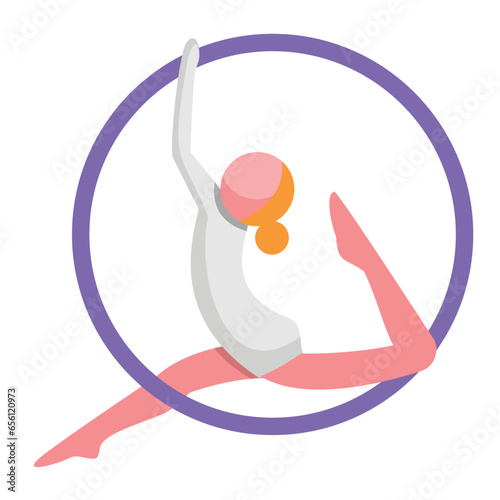 Artistic Gymnastics Icon