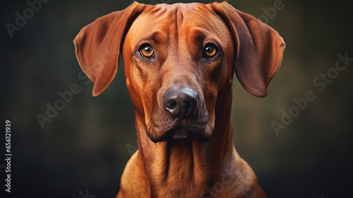 Portrait Hund Ridgeback photo