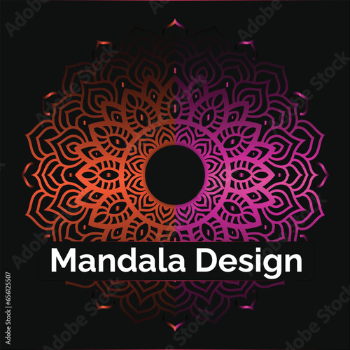Luxury mandala background with golden arabesque pattern Arabic Islamic style. Decorative mandala for print, poster, cover, brochure, flyer, banner