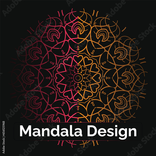 Luxury mandala background with golden arabesque pattern Arabic Islamic style. Decorative mandala for print, poster, cover, brochure, flyer, banner