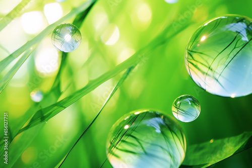 green natural background