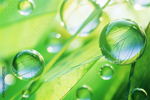 green natural background