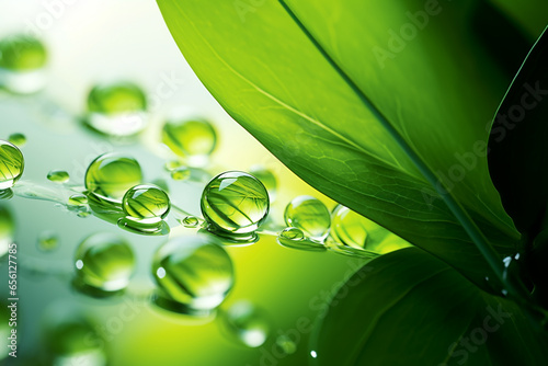 green natural background