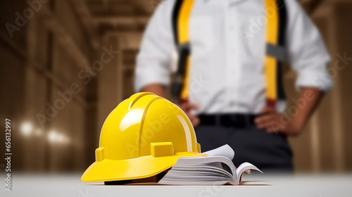 Construction Equipment copy space background