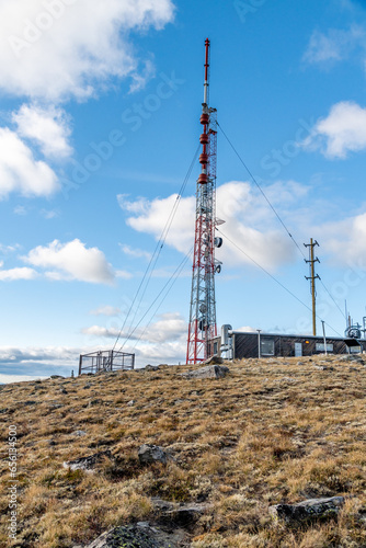 Telecommunication Tower atop Mount Spokane. Mead, Washington.