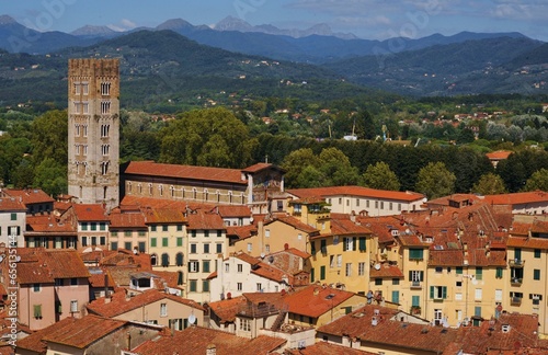 Antica città Lucca, Toscana, Italia