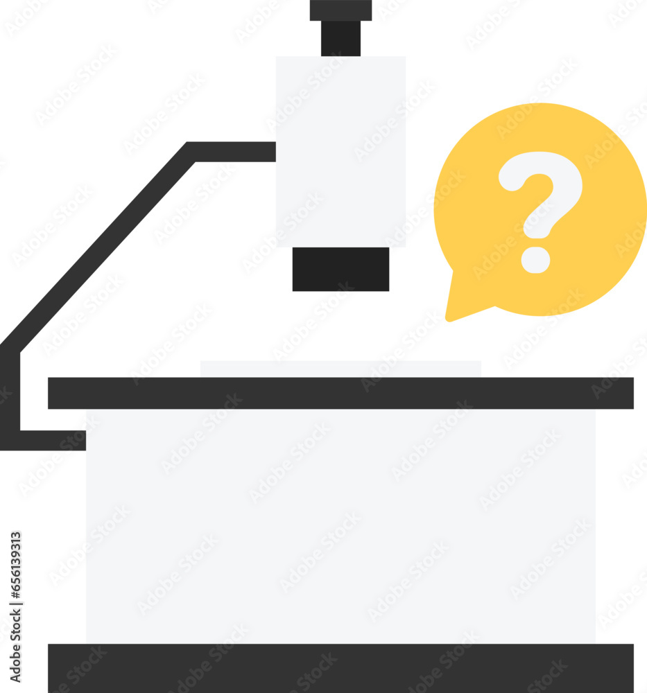 Obraz premium Science Lab Microscope