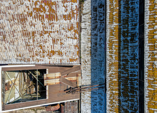 Abandoned industrial complex