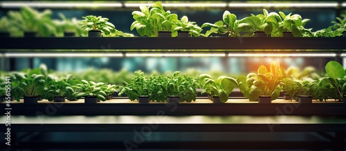 Indoor farm system utilizes and LED light to cultivate plants on shelves