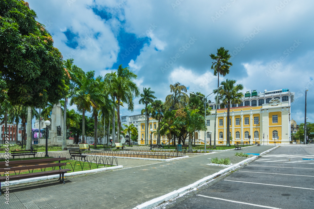 View of the Palace of Justice of Paraiba - João Pessoa, State of Paraiba View of the Palace of Justice of Paraiba - João Pessoa, State of Paraiba