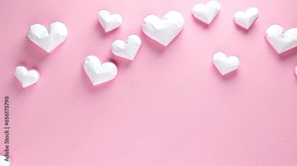 pink hearts on a pink background pink hearts on a pink background