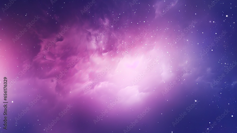 Blurred violet sky with pink light effects: a cosmic abstract background for romantic space banners