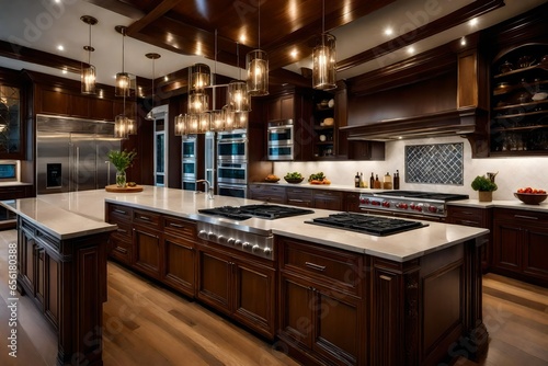 Gourmet Chef's Kitchen with Professional Appliances