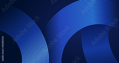 abstract dark background with glowing colorful lines technology